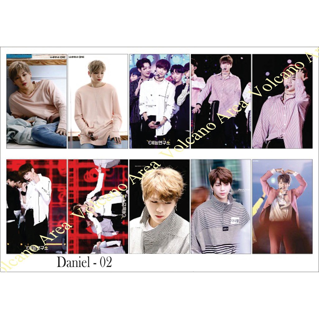[Wanna One] Set sticker Kang Daniel (2 mẫu) - có nhiều mẫu Kpop