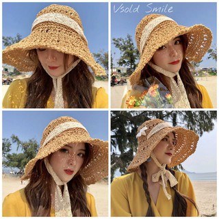 Mũ Nón Cói Vintage Đi Biển Rộng Vành NC2