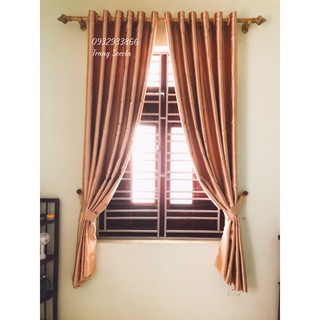 Rèm cửa may sẵn vải chắn sáng cao cấp kích thước 200x220cm