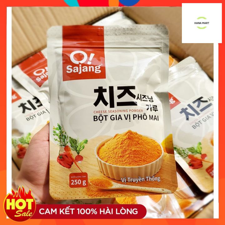 &lt;SIÊU HOT&gt; Bột Phô Mai Lắc SAJANG Hàn Quốc 250g