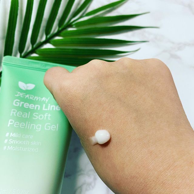 [Combo làm sạch] Tẩy Tế Bào Chết Dearmay Green Line Real Soft Peeling Gel 150ml + Sữa Rửa Mặt Dearmay Green Line Natural