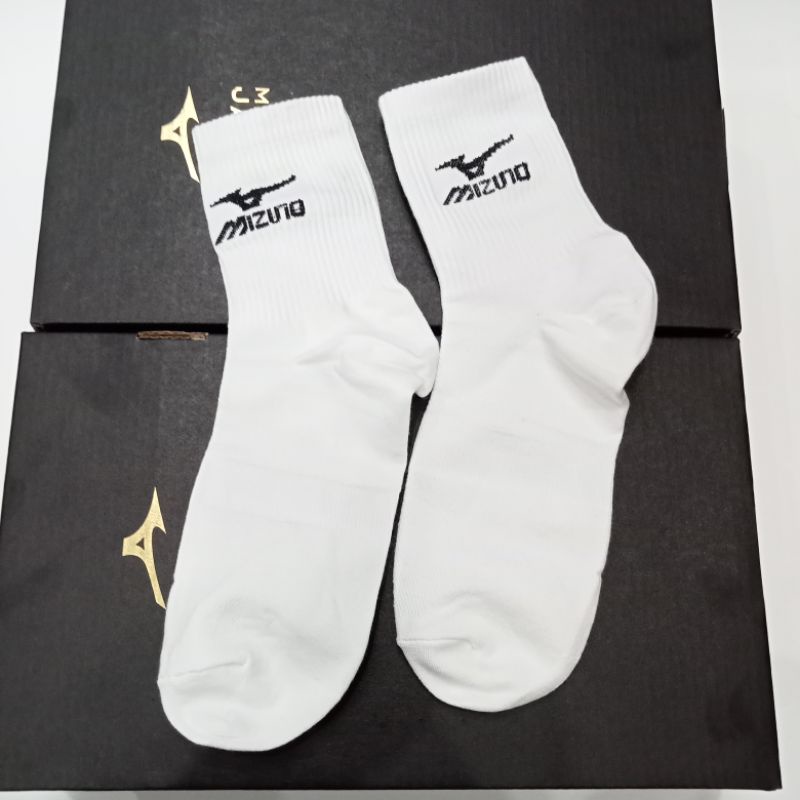 Tất dệt kim thể thao cổ lửng Trắng