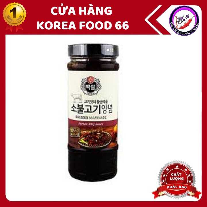 Sốt Ướp Bò Hàn Quốc 500G [ SỐT ƯỚP THỊT NƯỚNG BBQ ]