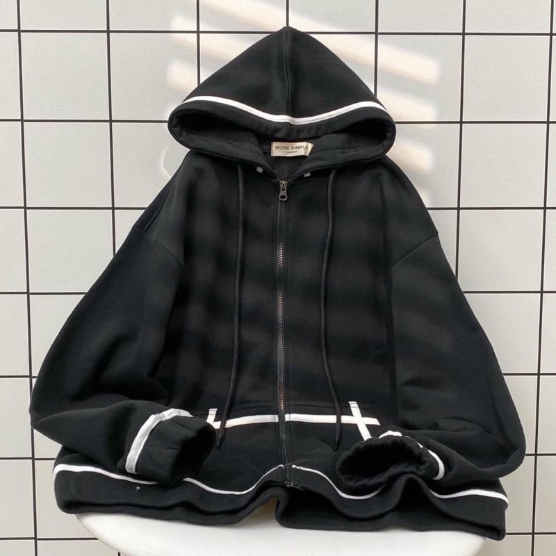 [SIEU SALE]Áo Khoác Hoodie Viền Túi Nữ - [FREESHIP] - Áo nỉ dài tay form rộng dáng suông, thiết kế chạy viền(ảnh thật) | BigBuy360 - bigbuy360.vn