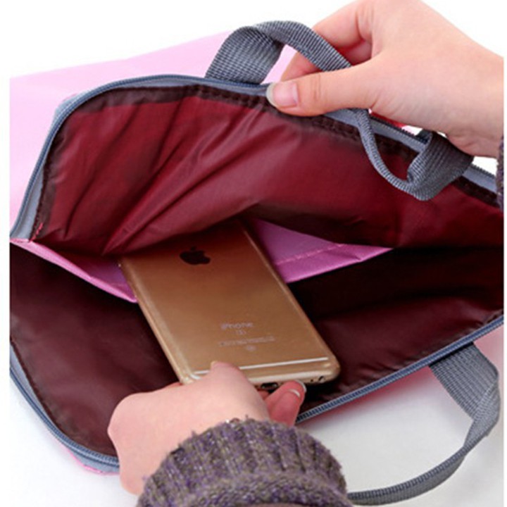 Túi xách chống sốc đựng laptop tài liệu macbook máy tính bảng sách A4