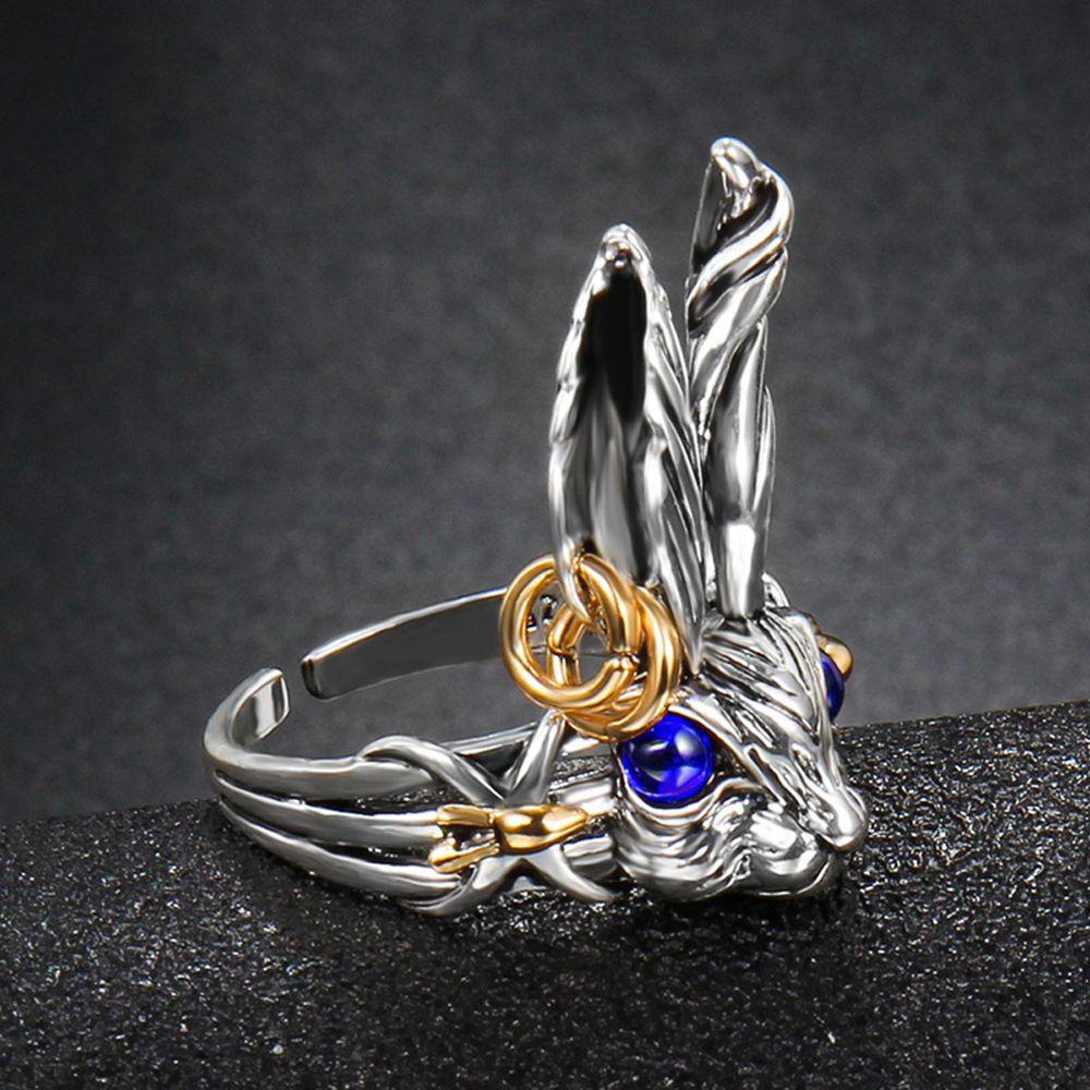 Nhẫn Hở Phong Cách Punk Cá Tính Cho Nữ|Trang Sức Khuyên Tai Lớn Màu Sắc Thời Trang