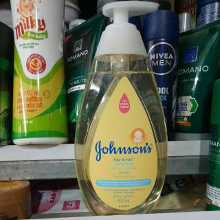 Sữa tắm gội Johnson's baby top-to-toe 500ml