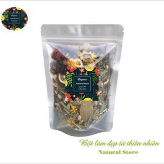 100gr Thảo dược xông mặt 100% Organic chuyên dùng trong spa