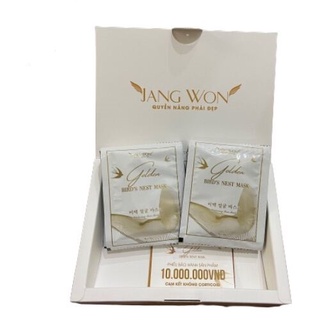 Mặt nạ ủ trắng tổ yến cấy tổ yến 1 hộp 6 gói cấy trắng tổ yến tại nhà