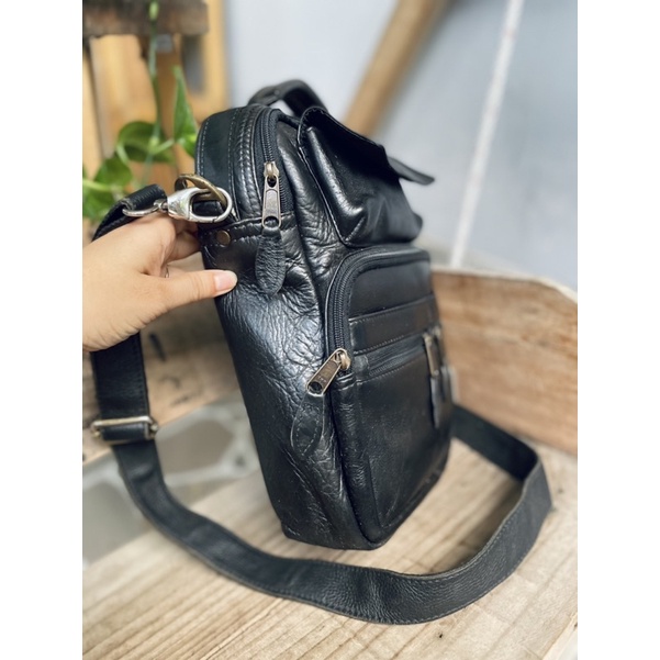 túi si da thật dáng vintage | BigBuy360 - bigbuy360.vn