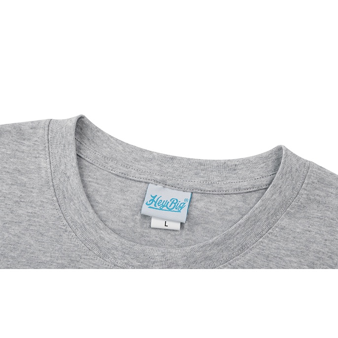 Áo phông Nelly cộc tay trơn màu xám nhạt