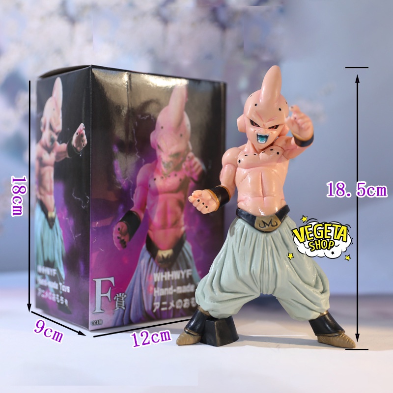 Mô hình Dragon ball - Mô hình Majin Buu MajinBuu Kid Buu - Ma bư gầy dạng cuối - Full box - Cao 18,5cm