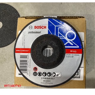 Đá mài sắt bosch 100x6x16mm - 2608600017