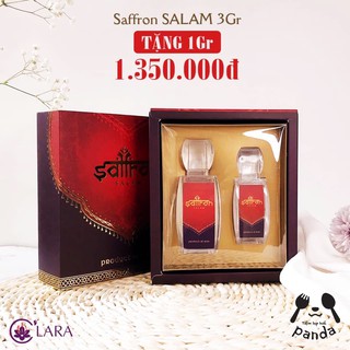 Nhụy Hoa Nghệ Tây Saffron SALAM THƯỢNG HẠNG 3Gr/hộp tặng 1 hộp 1Gram/hộp Saffron Salam