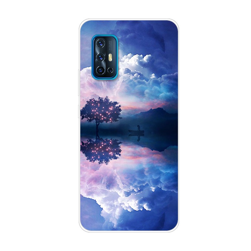 Ốp lưng VIVO V17 Silicon Cover mềm TPU Điện Thoại Back Vỏ Cho VIVO V17 Hoạt hình di động Phone Bảo vệ Case