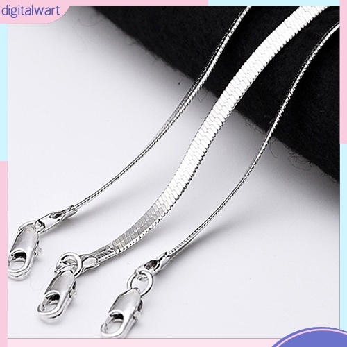 Dây Chuyền Mạ Bạc Kiểu Dáng Đơn Giản Thời Trang