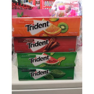 Lốc 12 hộp singum Trident Mỹ