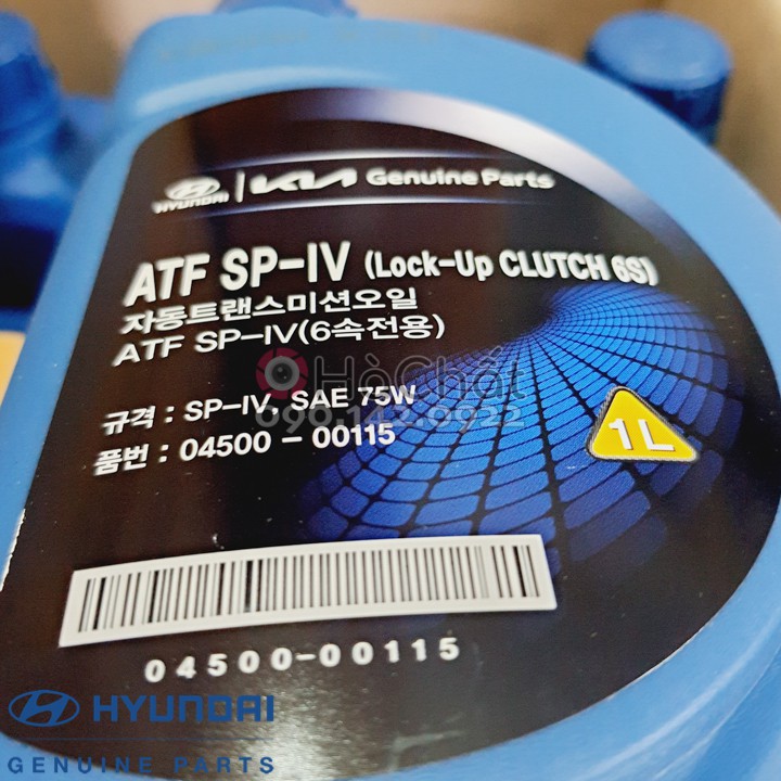 Dầu Hộp Số Tự Động ATF SP-IV Sp4 🚘 Nhập Khẩu Chính Hãng Hyundai Kia Hàn Quốc