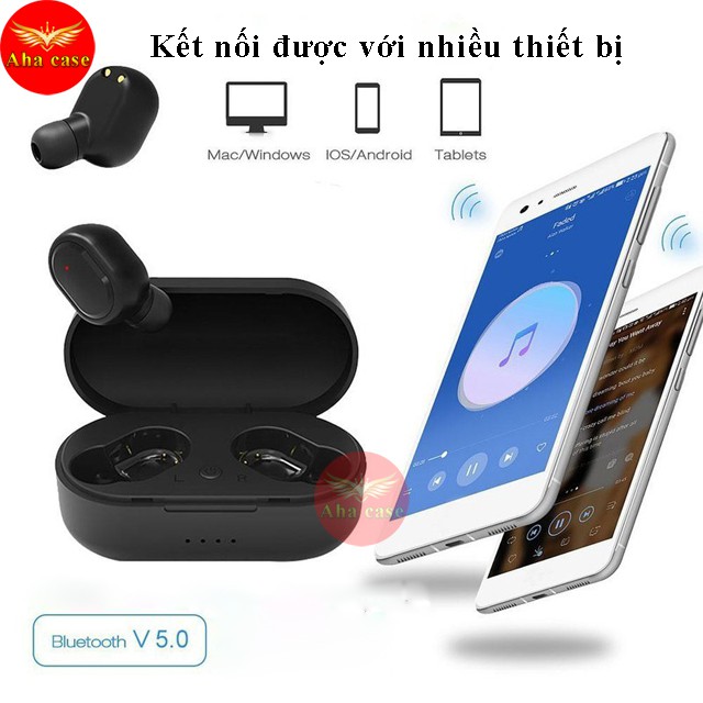 [FreeShip – Clip thật] Tai Nghe Nhét Tai Bluetooth Mini Bass Chuẩn, Hỗ trợ nghe gọi, Nguyên seal, Chống ồn Siêu Chất | BigBuy360 - bigbuy360.vn