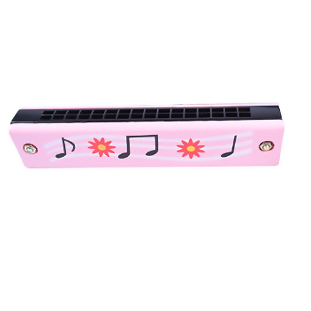 Kèn Harmonica Gỗ 13Cm 16 Lỗ Dễ Thương Cho Bé