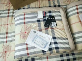 Chăn đũi hè burberry