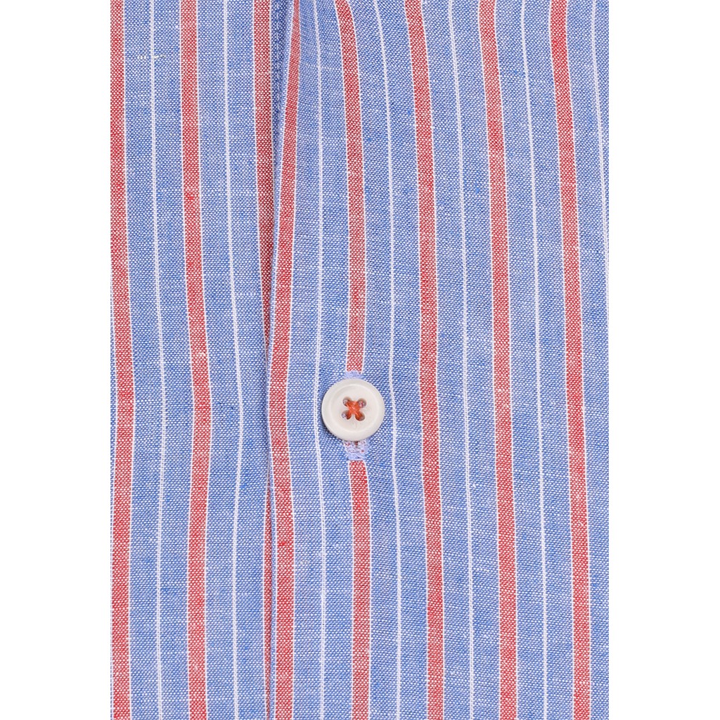 Áo sơ mi nam đẹp họa tiết ngắn tay Hàn Quốc The Shirts Studio TD42F2333