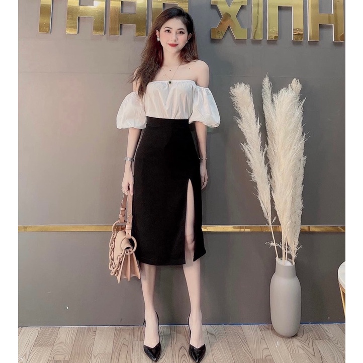 Váy xẻ cao cá tính - Mã 116 | BigBuy360 - bigbuy360.vn