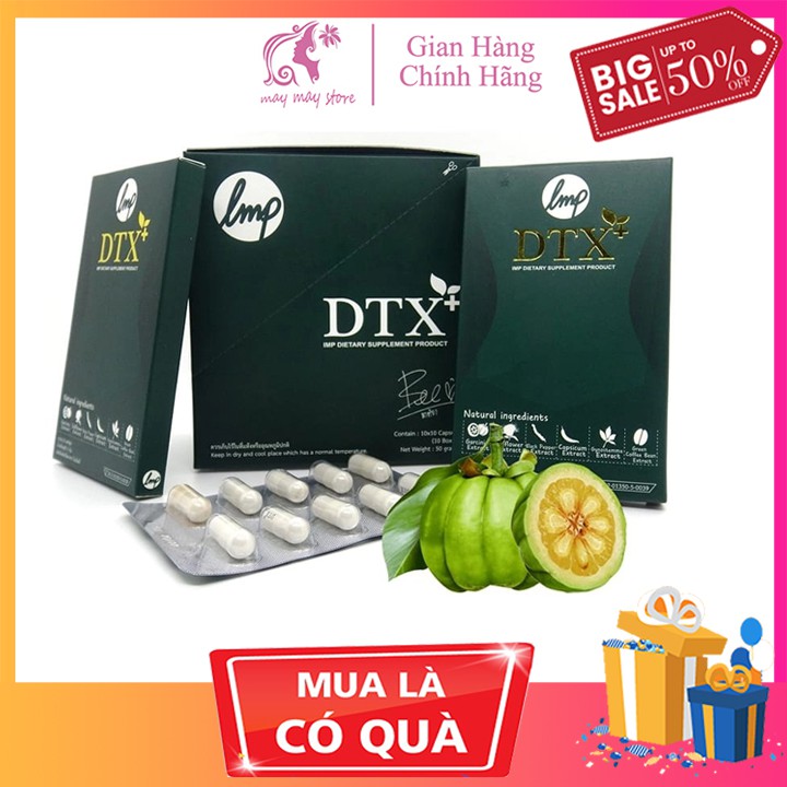 Giảm Cân Dtoxi Plus (1 vỉ 10 viên) | BigBuy360 - bigbuy360.vn