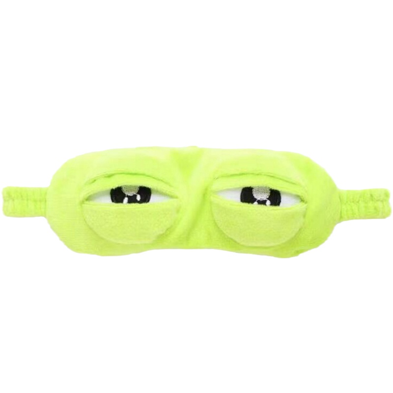 [Hàng mới về] Mặt nạ bịt mắt ngủ hình ếch 3D thư giãn tiện lợi