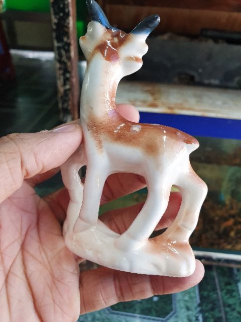 NAI ĐỨNG TRANG TRÍ HỒ CÁ NON BỘ 6x2x10cm