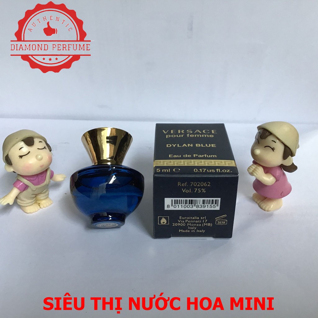 Nước hoa nữ Versace Dylan Blue Pour Femme EDP 5ml