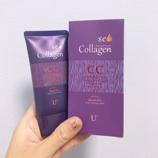 KEM NỀN CC COLLAGEN TÍM CHUẨN ĐẸP THÁI LAN