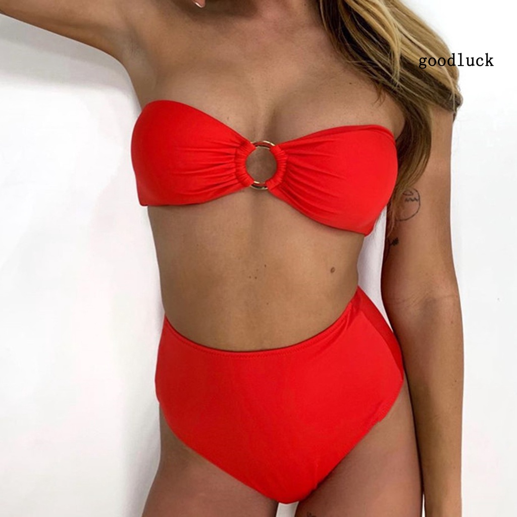 Bộ Đồ Bơi 3 Mảnh Thiết Kế Đơn Giản Thời Trang Cho Nữ