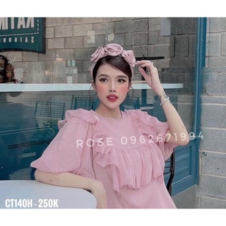 BỜM TÓC HOA HỒNG LỤA CAO CẤP [HÀNG ĐẸP]
