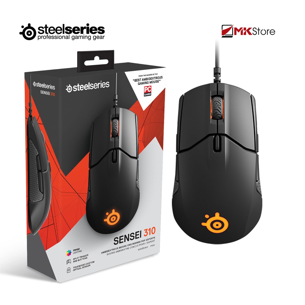 Chuột chơi game Steelseries Sensei 310 RGB gaming mouse (100 -12000 in 100 CPI Increments)