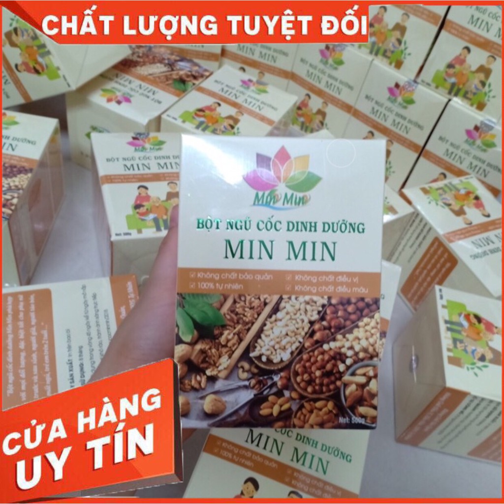 Ngũ Cốc Lợi Sữa Min Min 1kg - Ngũ cốc dinh dưỡng 18 loại hạt Min Min - Ngũ cốc cho bà bầu Min Min