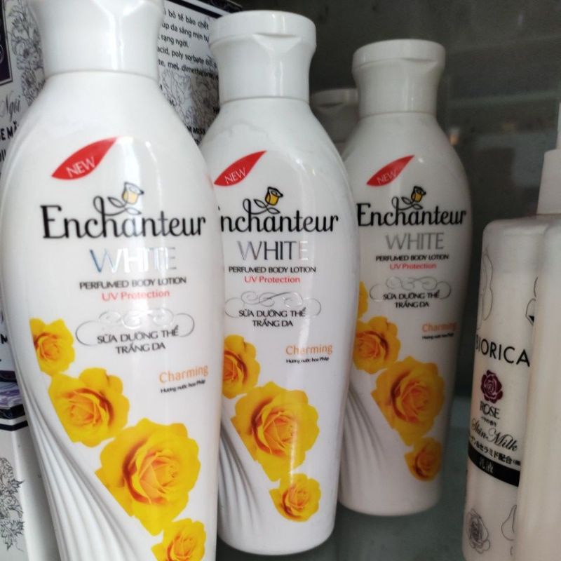Dưỡng thể Enchanteur  dưỡng ẩm trắng da- Dưỡng ẩm chuyên sâu 200g