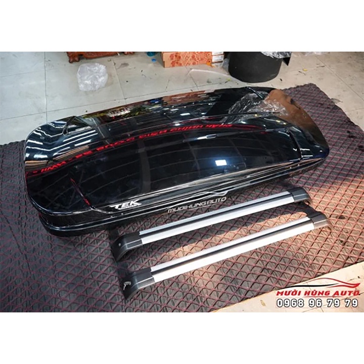 COMBO Cốp Nóc Mui Kiểu Phi Thuyền & Baga 2 Thanh Ngang Dành Cho Xe Chevrolet Orlando