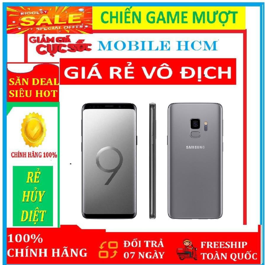 [RẺ VÔ ĐỊCH] điện thoại Samsung Galaxy S9 Plus Chính hãng , ram 6G/64G mới- Chiến PUBG/Free Fire mướt