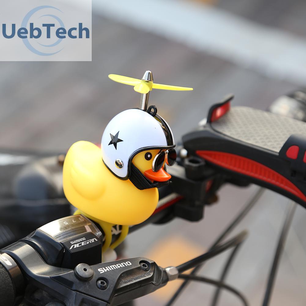 Uebtech Cute Yellow Duck Bell Horn Bell Light for Xiaomi Mijia M365 Scooter Bicycle