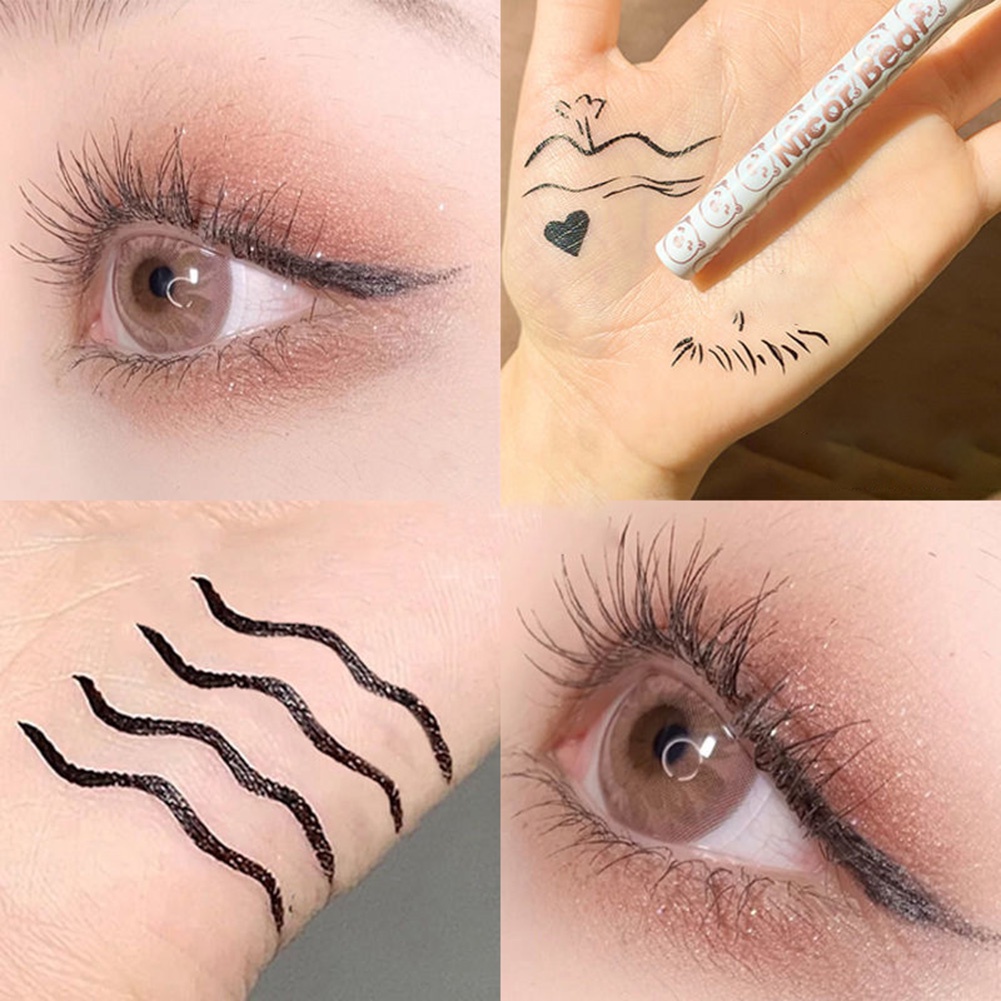 Bút Kẻ Mắt Không Nhòe Chống Nước Màu Sắc Mịn Màng Dành Cho Người Mới Bắt Đầu ZOE