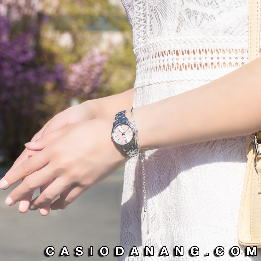 Đồng hồ nữ dây kim loại Casio chính hãng LTP-V005D-4B2UDF