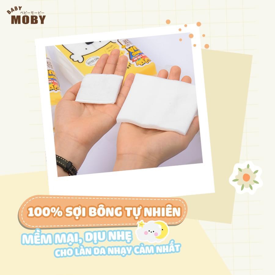 Bông Gòn/ Bông Moby Đa Năng Cỡ Nhỏ/ Bông Moby đa năng dạng miếng