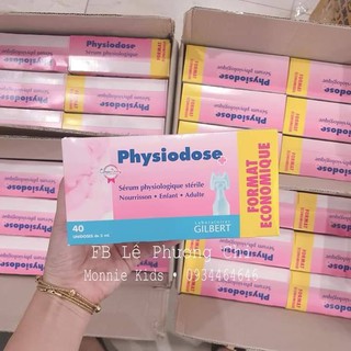 NƯỚC MUỐI SINH LÝ PHYSIODOSE 40X5ML