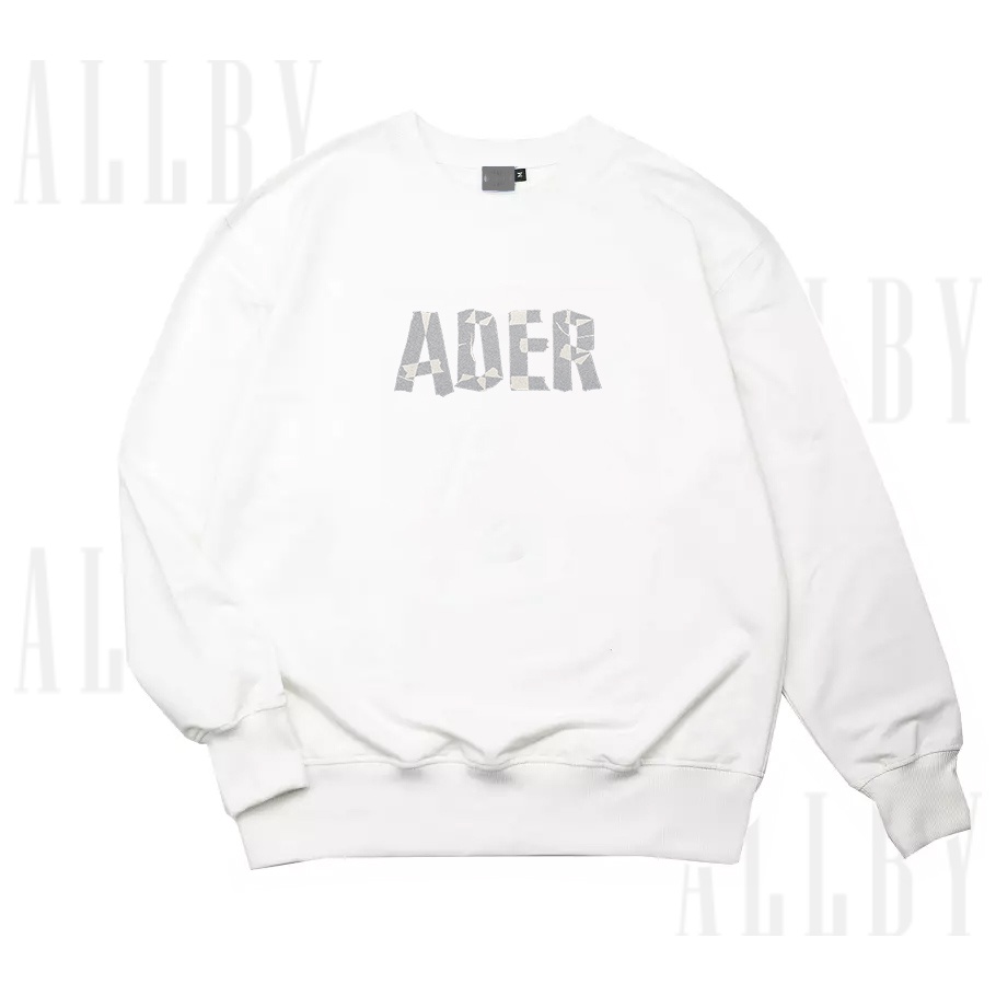 Áo Sweater form rộng Unisex Allby Ader tay bồng vải nỉ