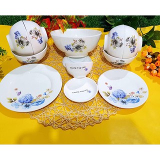 [SHIP NỘI THÀNH HÀ NỘI] Bộ Bát Đĩa Sứ Bát Tràng 11 Món Siêu Đẹp 2020