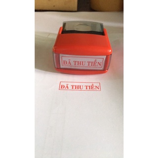 Con dấu ĐÃ THU TIỀN shiny