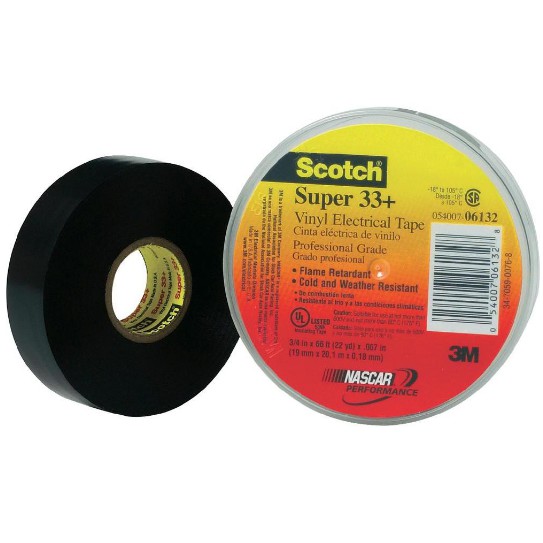 BĂNG KEO ĐIỆN 3M SCOTCH SUPER 33+