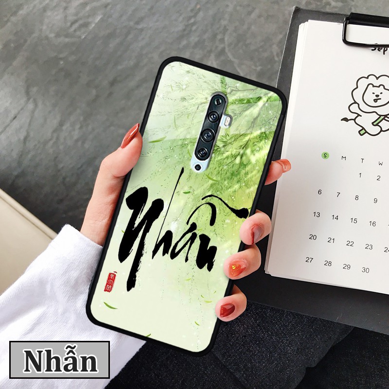 Ốp lưng  Oppo Reno 2F/2-in chữ thư pháp