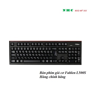 Bàn Phím Giả Cơ Có Dây Fuhlen L500S - Hàng Chính Hãng